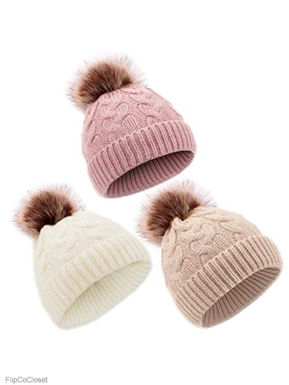 Infant Baby Beanie Knit Cap Winter Warm Hat Toddler Boys Girls